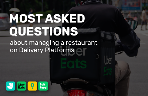 AS PERGUNTAS MAIS FREQUENTES sobre como Gerir as Plataformas de Delivery